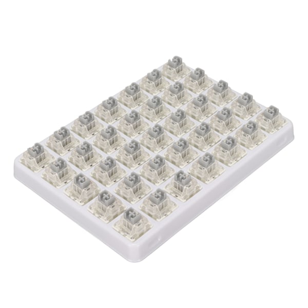 35 st Keyboard Switch 3-polig RGB SMD Linjär Dammtät För-smord Keyboard Switch för Gaming Mekaniskt Tangentbord Dubbel Fjäder