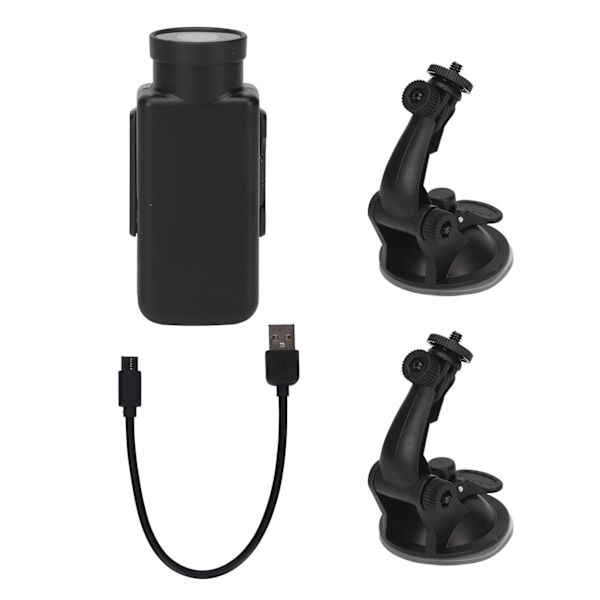 V17 Bevegelsesopptaker AI Intelligent HD Støyreduksjon 1080P HD Mini Action-opptaker for Utendørs Sykling Korte Vlogger 8G