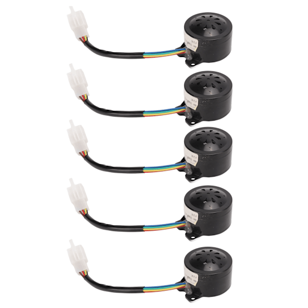 5 stk. Universal Backup Horn Buzzer 110‑120db Bakalarm 12V‑60V til elektrisk trehjulet scooter