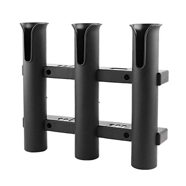 Pystysuora 3-linkkinen vavanpidike Organizer Pole Tube Rack Purjeveneiden meritarvikkeet