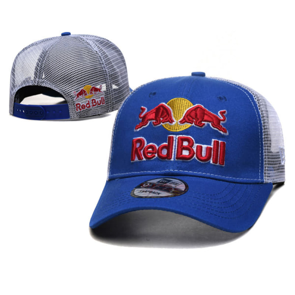 F1 Red Bull Racing Red Bull Hat Baseball Cap Herrebrodert Sports Dome Hip-Hop Hat Populær Skateboarding Reise Outdoor Sports Hat One Size Size-T