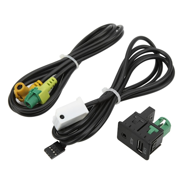 Bilstereo AUX-omkopplare USB-kabeladapter Ersättning för RCD510 RNS315 B6 B7 CC