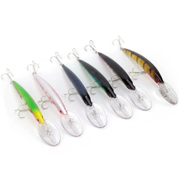 Sinking Minnow -fiskebete 24g konstgjorda wobblers Hårda beten Dykning Fish Wobbler Tackle