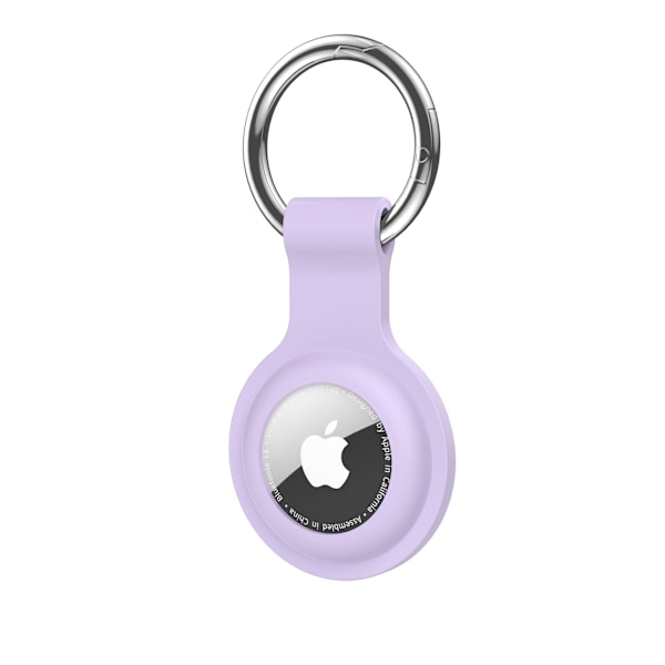 Apple Airtag violetti silikonikotelo