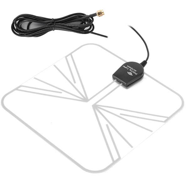 Auto HD Digital Antenne Analog Signal Modtager Mobil Antenne Klar Lydkvalitet UniversalSMA