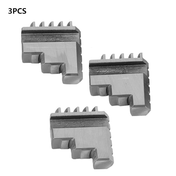 K11-80 Inside Jaw Chuck - Set med 3 par - Hög precision metall svarv Chuck käftar