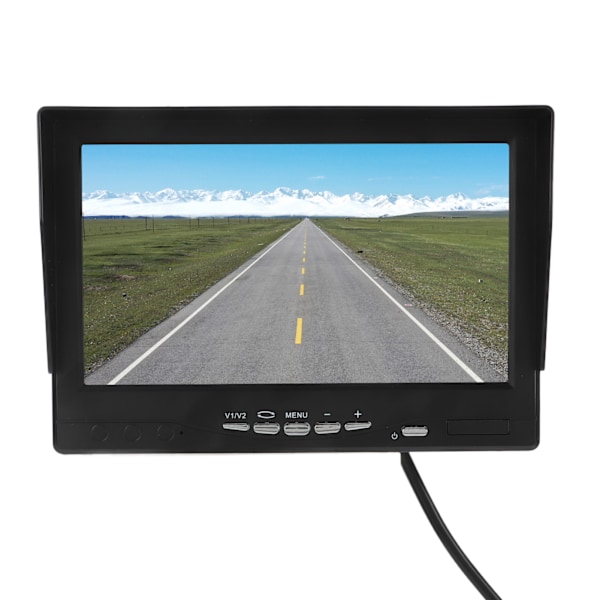 7-tums Backup Camera Monitor High Definition Backback Monitor med RCA-gränssnitt för billastbil RV
