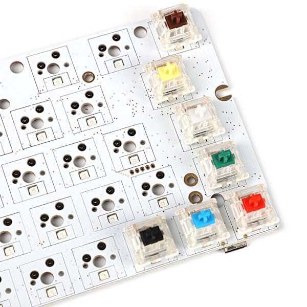 35 stk SMD RGB Switch DIY Høj Stabilitet Transparent Mekanisk Tastatur Switch til Begyndere Professionelle Rød Switch