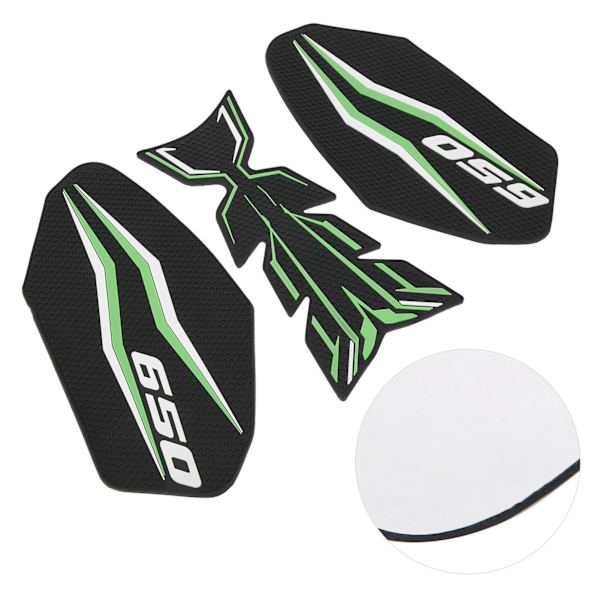 Gasbränsletankdyna Motorcykelskyddsdekal passar för KAWASAKI Z650/NINJA 650 2017-2021