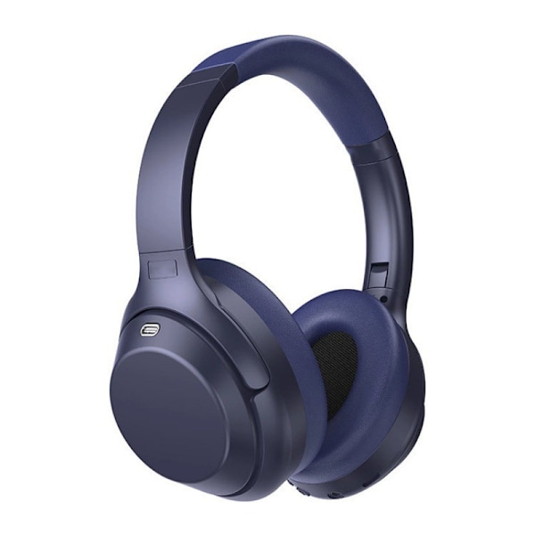 Blå, egnet for WH-1000XM4 Over-Ear Sports Trådløse Bluetooth-hodetelefoner Ekte lær Over-Ear Trådløs samtale Støydemping blue