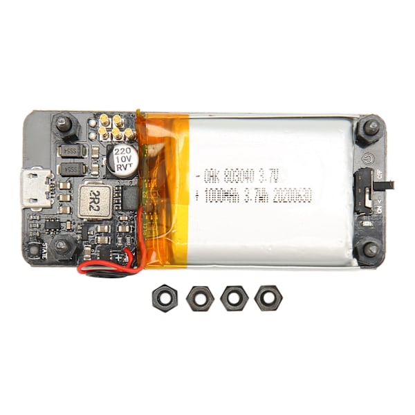 V1.2 UPS Power HAT Board 400mA Lading 1000mAh Batteri UPS Lite V1.2 UPS HAT Board for Raspberry Pi Zero