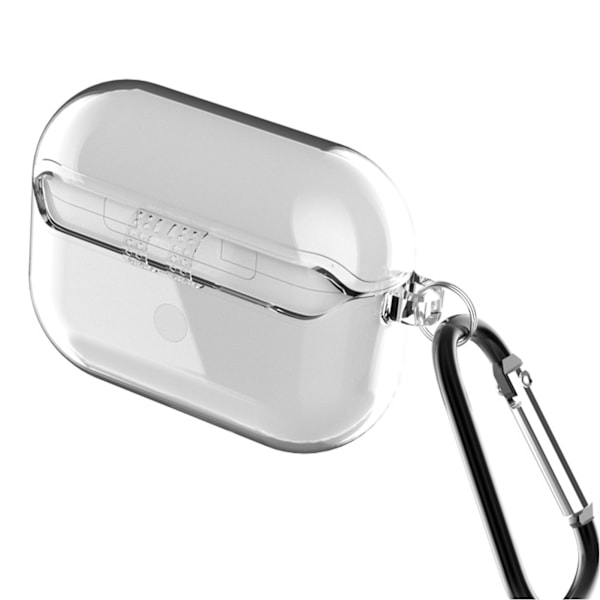 Transparent Hörlursfodral Stöttåligt Dammtätt Transparent Skyddsfodral för IOS Earbuds Pro