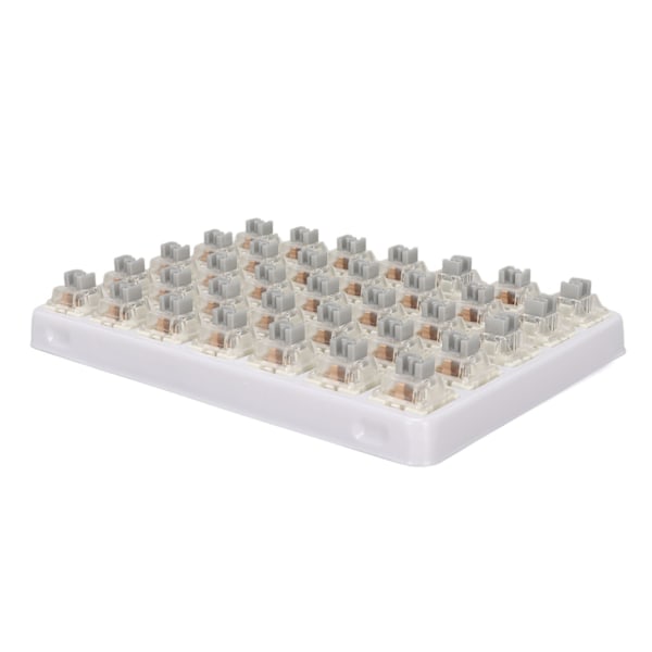 35 st Keyboard Switch 3-polig RGB SMD Linjär Dammtät För-smord Keyboard Switch för Gaming Mekaniskt Tangentbord Dubbel Fjäder