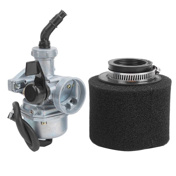 Carb Carburetor 22mm Insuget Foam Luftfilter Passar för PIT Quad Dirt Bike ATV 110cc 125cc