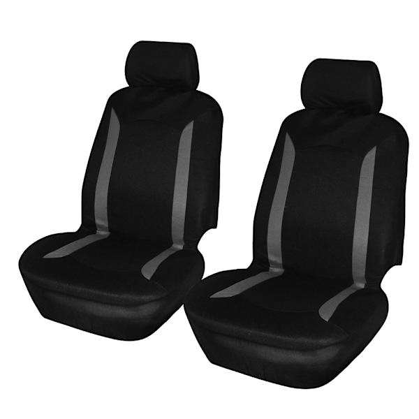 4 st uppsättning Bil Auto Seat Nackstödsskydd Skydd Universal Tillbehör (Grå + Svart)