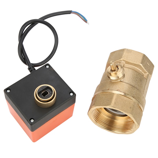 220V AC G2 DN50 Motoriseret kugleventil i messing til elektrisk styring