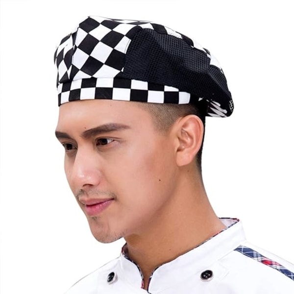 Unisex bomull kock hatt kock hatt andas kock basker hatt cap Kit