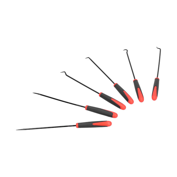 6 st Oljetätningar Krokar ORing Packning Avdragare Remover Pick Set Bärbara bilar handverktyg