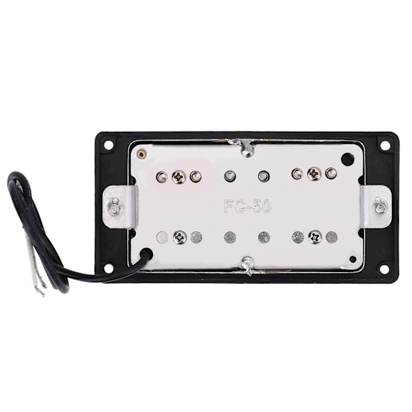 Sillan ja kaulan kromi humbucker-mikrofonisarja asennusruuveilla LP-kitaroille