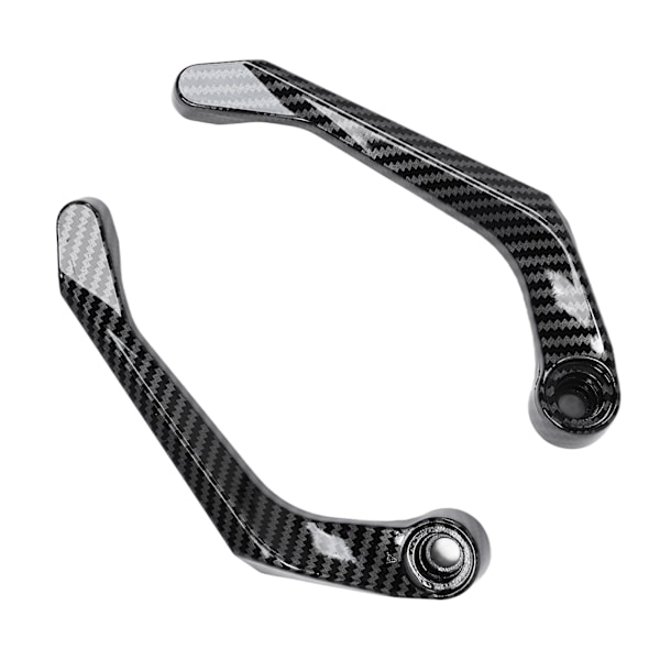 Motorcykel Handskydd Aluminiumlegering Broms Kopplingsspak Handskyddsskydd Vindavvisare för Motorcykel Svart