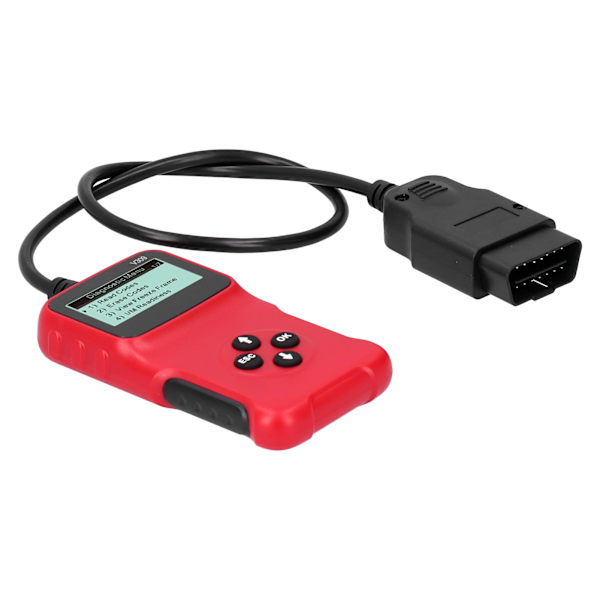 Bil OBD2 diagnostisk scanner Motorfejldetektor 5 sprog kode læser V309 Værktøj
