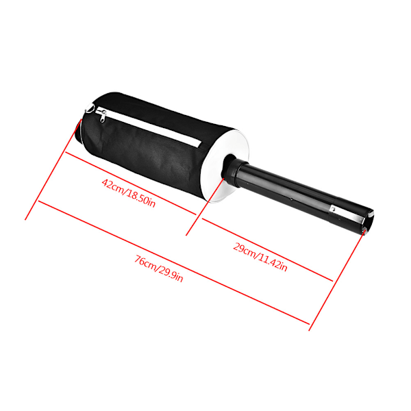 Golfbollshämtarpåse - Bärbar och bekväm bolluppsamlingsverktyg