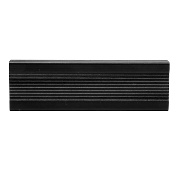 SATA M.2 Kabinett USB3.1 10 Gbps Ultratynn Aluminiumlegering Plug and Play NVMe SSD Kabinett for Bærbar Overføring Svart