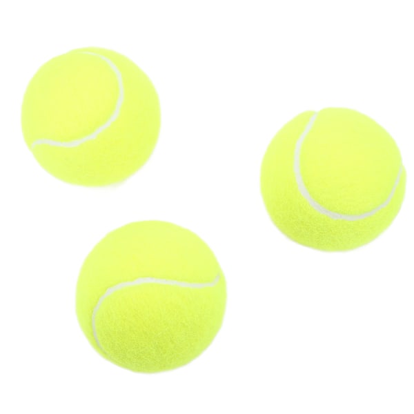 Tennisbolde Professionelle Høj Elasticitet Bærbare Uld Tryk Tennisbolde til Træning Konkurrence 3stk