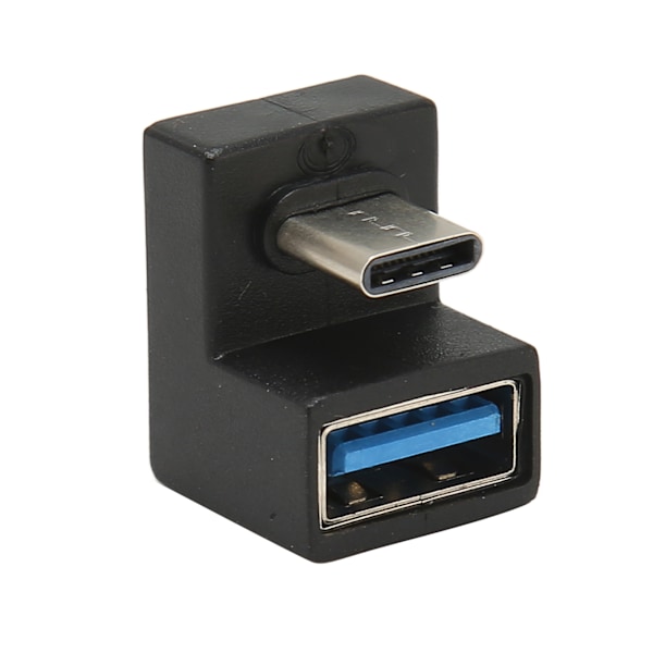 U-formet Type C Hann til USB Hunn Adapter 10 Gbps Plug and Play Type C til USB3.0 U-formet Forlengelsesadapter for PC Bærbar PC