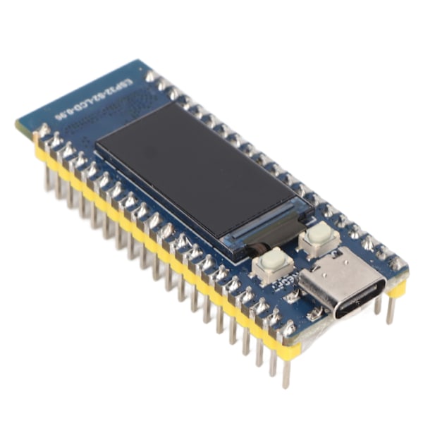 Mikrokontroller Mini Utvecklingskort 0.96in LCD-skärm 2.4 GHz WiFi Utvecklingskort 240MHz för Raspberry Pi Pico
