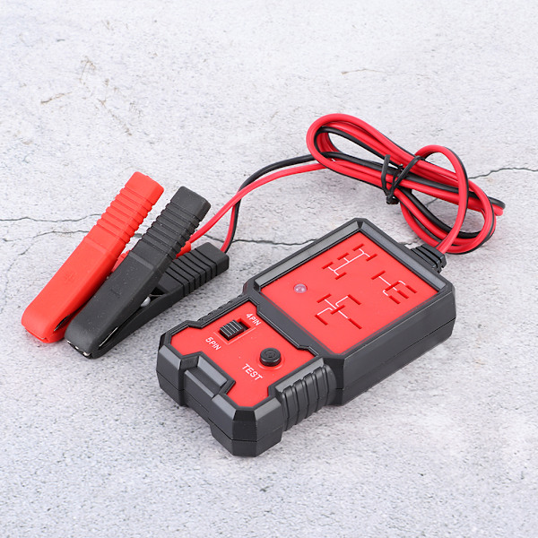 12V elektronisk relætester Professionel bilbatterikontrol til autodiagnostik