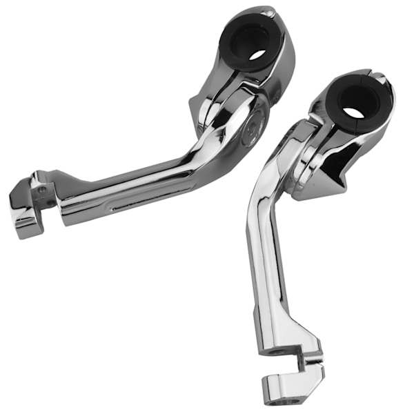 Moottoripyörän jalkatappikiinnike Highway Motor Guards Mount Kit Pitkäkulmainen kromi Hondalle