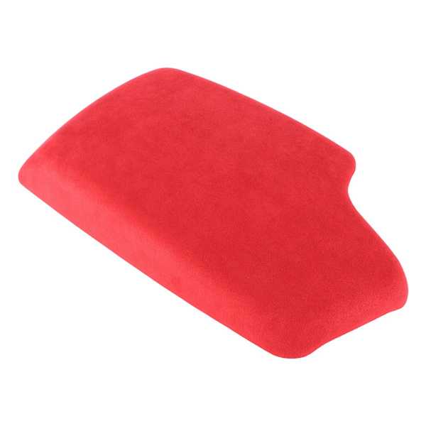 Armlenesboks i semsket skinn Paneldekorasjon Passer for 3-serie F30 F31 GT F34 / 4-serie F32 F36 LHDRed
