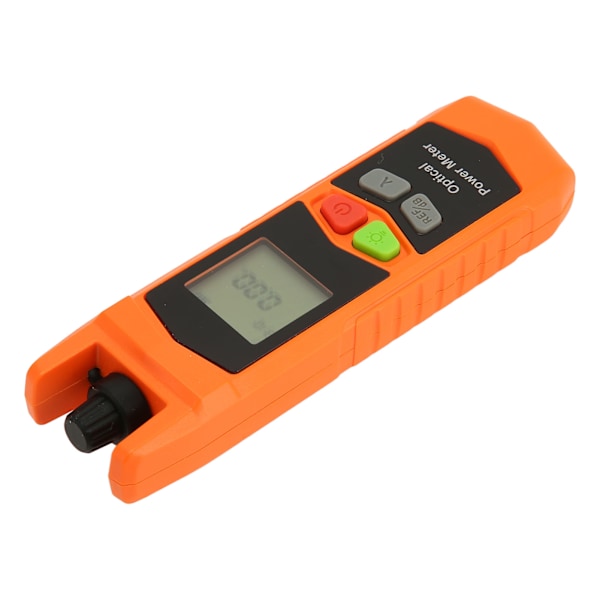 Fiberoptisk kabeltester 2,5 mm Universal 0,01 dB 800 til 1700 nm Høy nøyaktighet Optisk fibereffektmåler for vedlikehold