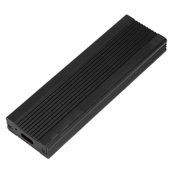 SATA M.2 Kabinett USB3.1 10 Gbps Ultratynn Aluminiumlegering Plug and Play NVMe SSD Kabinett for Bærbar Overføring Svart