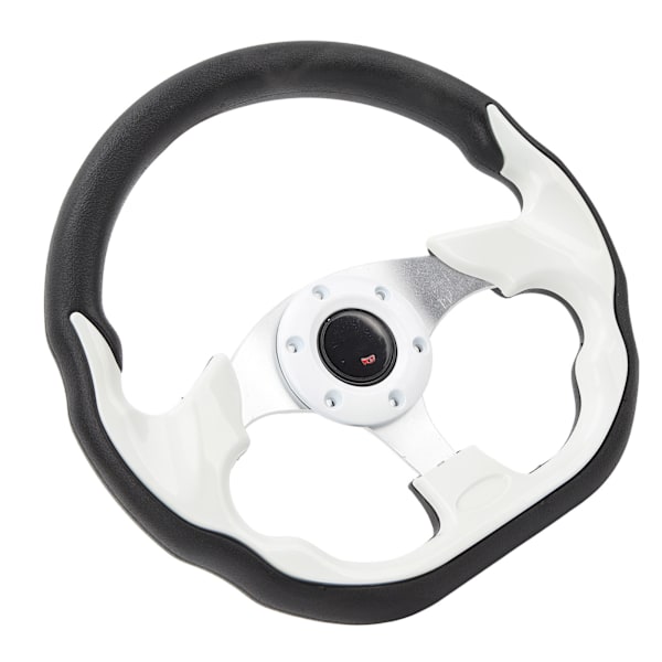 12,5 tums golfvagnsratt Universal 6-håls rattbyte för E‑Z‑GO TXT & RXV White