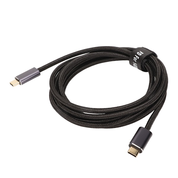 Typ C Snabbladdningskabel 140W Stöder USB2.0 10 Gbps Överföring PD3.1 Snabbladdningskabel Bärbar för Kontor Resor 200cm
