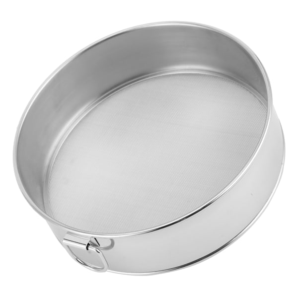 Melisifter i rustfritt stål - 15 cm i diameter, perfekt for baking