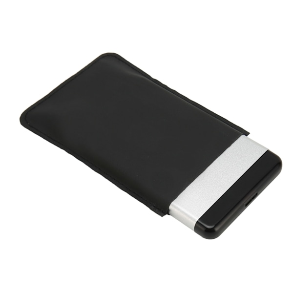 Extern hårddisk 2.5 tum USB3.0 5Gbps överföring Plug and Play Ultratunn mobil hårddisk för dator TV Telefon Silver 80GB