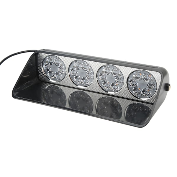 LED-blinklys 7 blinkmoduser 24 LED-dioder IP67 Vanntett 6000K Klar sikt Universal for 12V kjøretøy