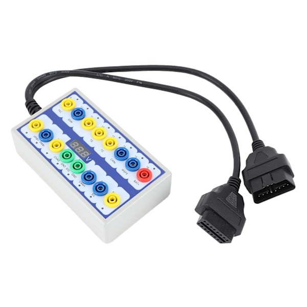 16-pin OBDII Protocol Detector Break Out Box Professionellt verktyg för feldiagnostik för bilar