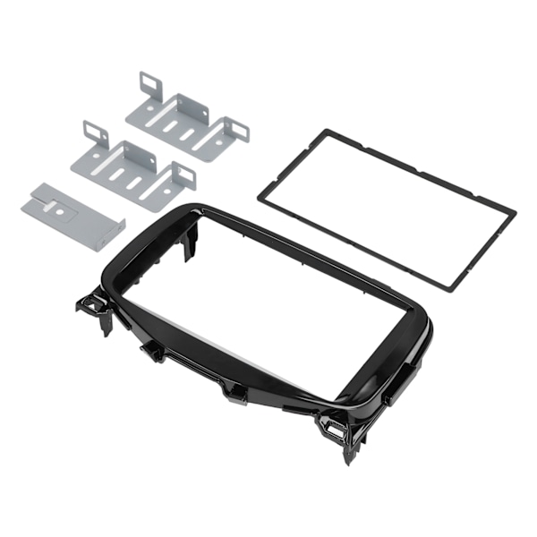 2 DIN Car Dash Mount Trim Kit Stereo Radio Fascia GPS CD DVD Panel Rambyte för AYGO 2014-2015