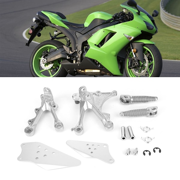 Etuosan jalkatapit Jalkatapit Kiinnikkeet Sarja Sopii KAWASAKI NINJA ZX6R ZX636