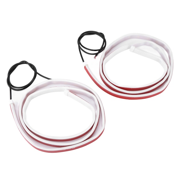 Bildörr Light Strip Öppen Varning Slim Anti Rear End Collision Vattentät Streamer Lampa