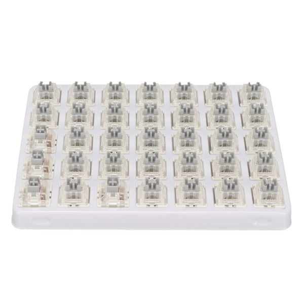 35 st Keyboard Switch 3-polig RGB SMD Linjär Dammtät För-smord Keyboard Switch för Gaming Mekaniskt Tangentbord Dubbel Fjäder