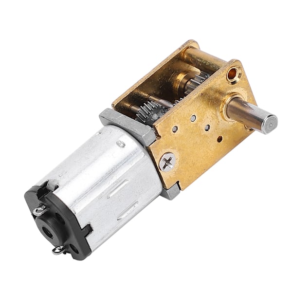 Mini snäckväxelmotor - Borste DC-motor för elektroniska enheter - 1218GEN20 (DC3V, 16RPM)