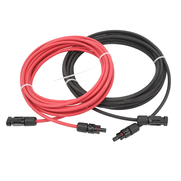 Aurinkojatkojohto naaras- ja urosliittimillä Aurinkopaneelin kuparilanka RV-aurinkoakkuja varten 10AWG 10m/32.8ft