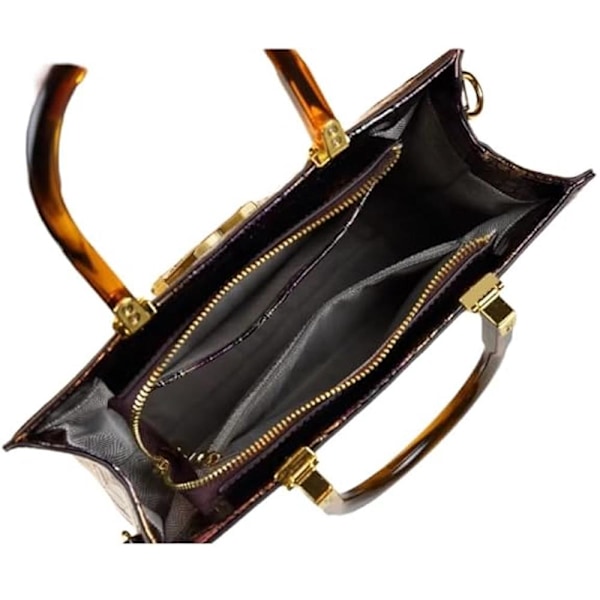 Kvinders håndtasker i krokodilleskind, clutch tasker, crossbody tasker, skuldertasker, tote bags, luksusmode (grøn) green
