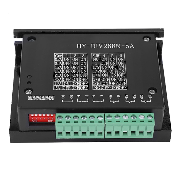 Høytytende CNC-stegmotor-driver - TB6600, 0,2-5A, DC12-48V-inngang