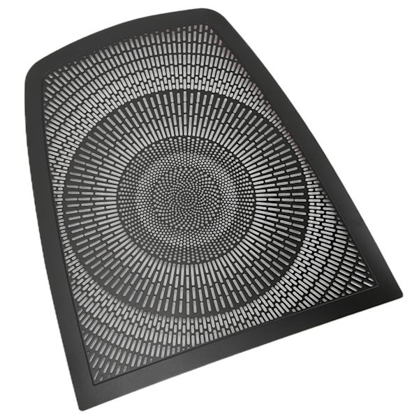 Bilinstrumentbræt Lydhøjttaler Grill Dæksel Trim Sort Udskiftning til 7 Series F02 2009-2014